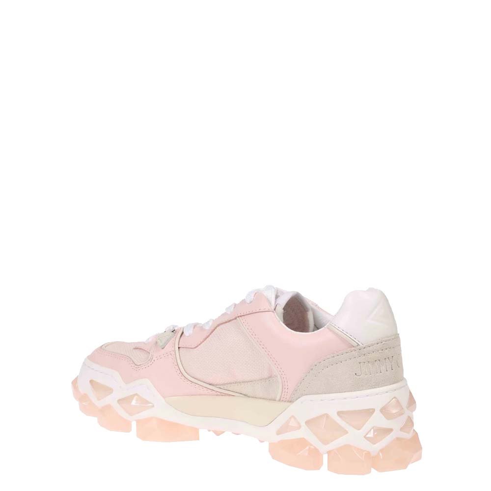 

Jimmy Choo Pink Diamond X Low Top Sneakers Size EU