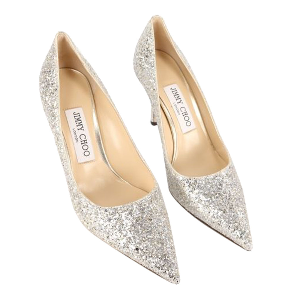 

Jimmy Choo Glitter Love 85 Pumps Size EU, Silver