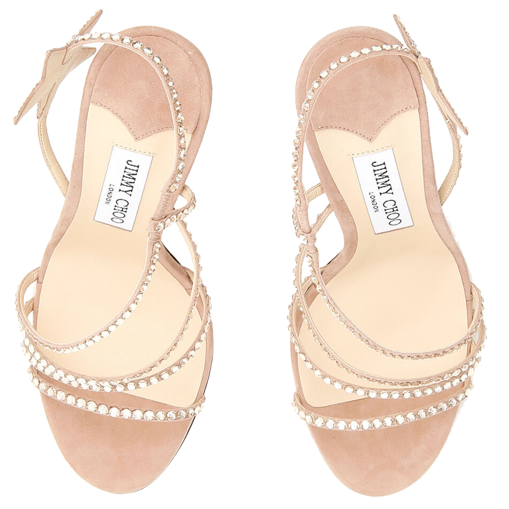 

Jimmy Choo Pink Lynn 100 Sandals Size IT