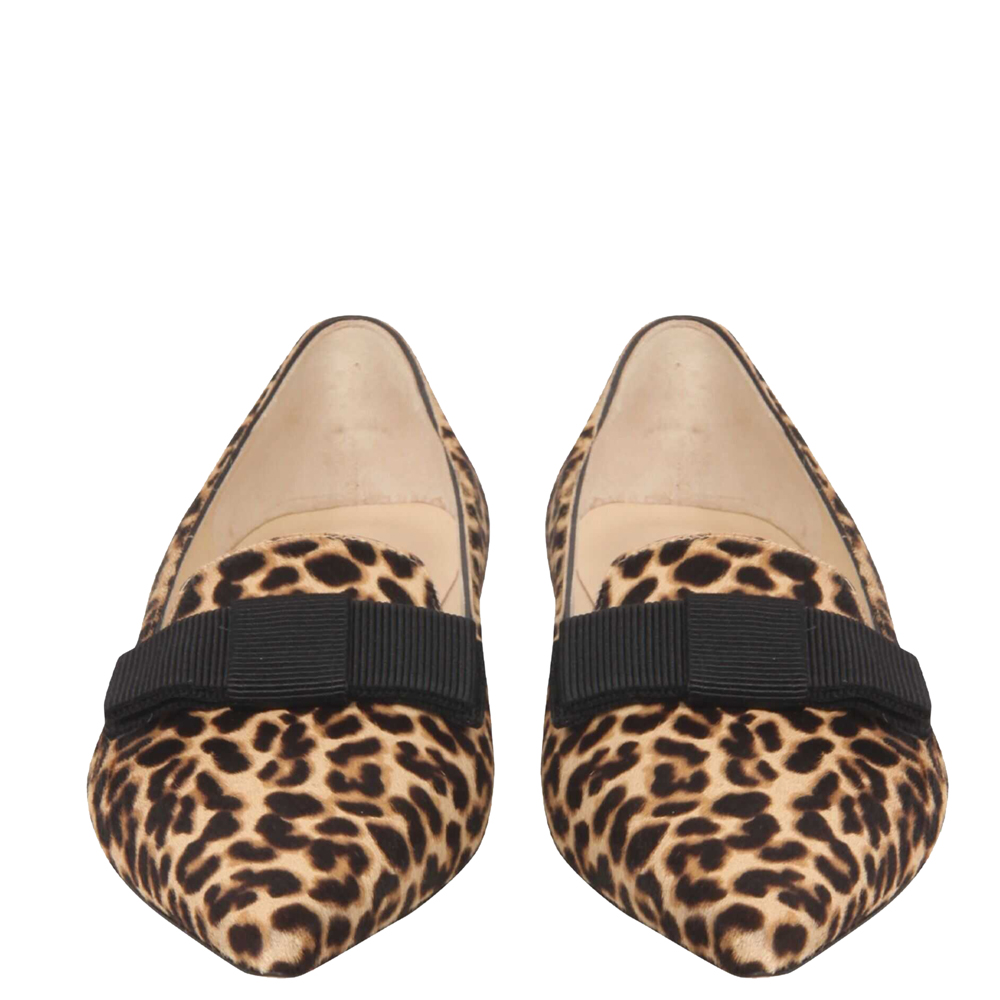 

Jimmy Choo Animalier Gala Ballerinas GALA_LOPNATURALMIX Size IT, Beige