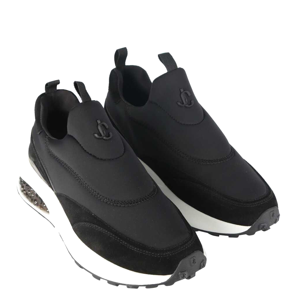 

Jimmy Choo Black Memphis Sneakers Size EU