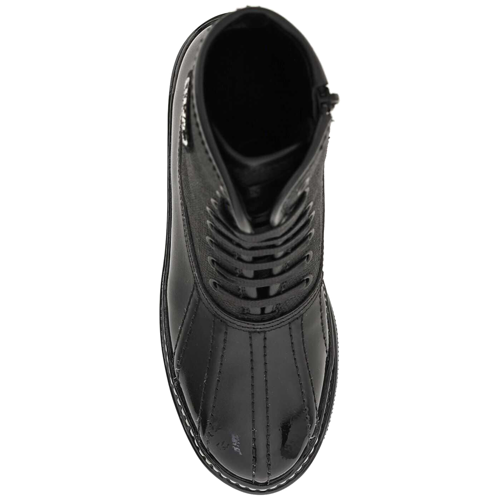 

Jimmy Choo Black Leather Rubber Oskar Boots Size IT