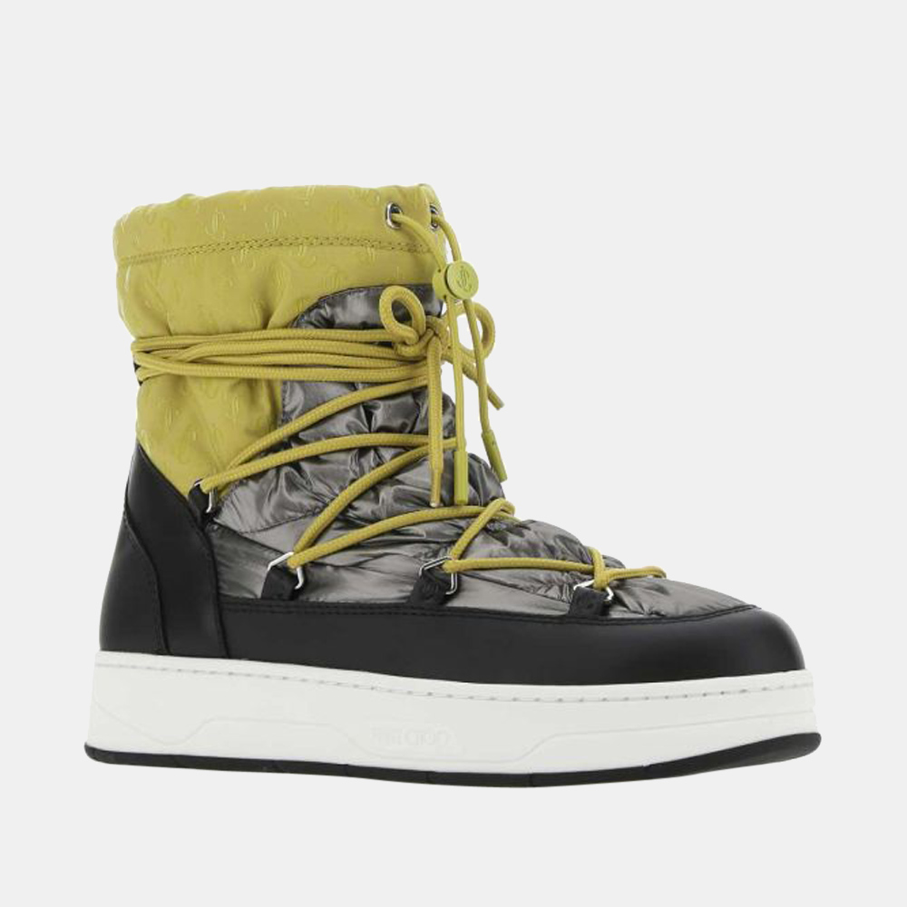 

Jimmy Choo Lime JC Nylon and Black Leather Wanaka Ski Boots Size EU, Multicolor