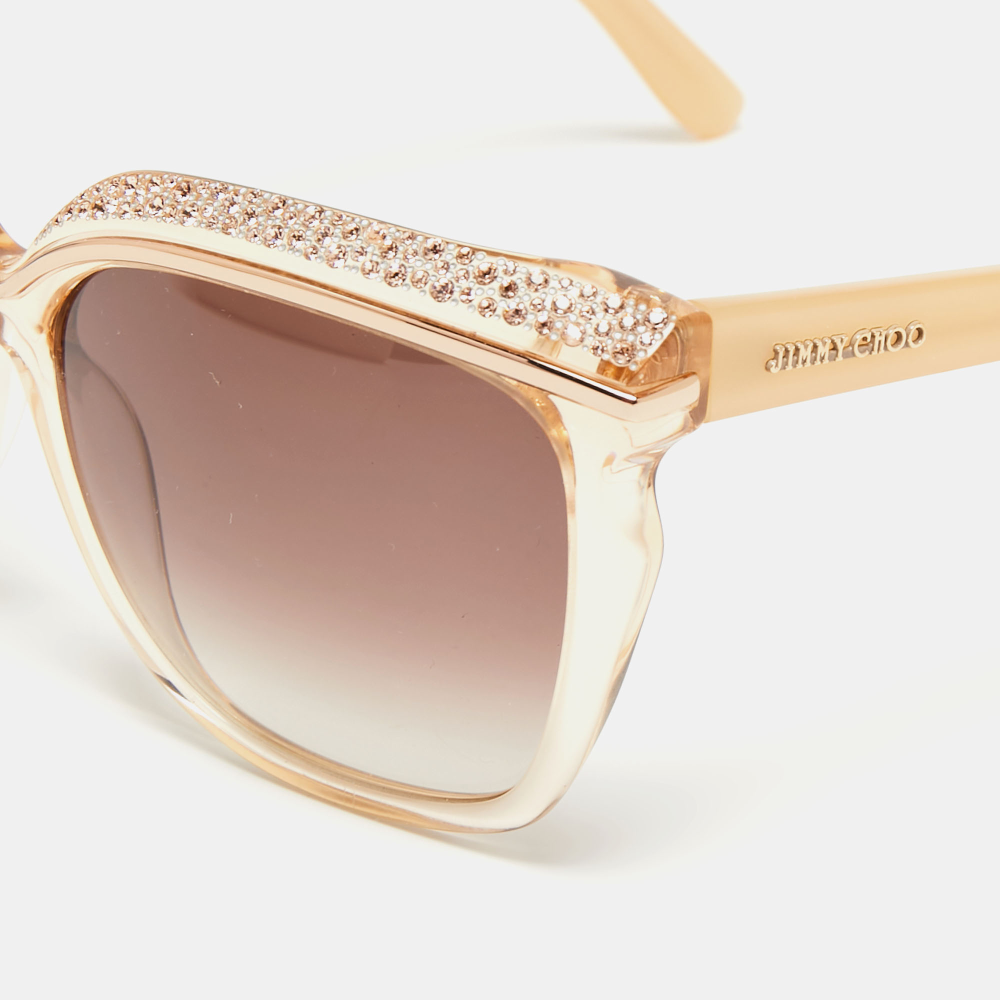 

Jimmy Choo Beige DLNFM Sophia Gradient Sunglasses