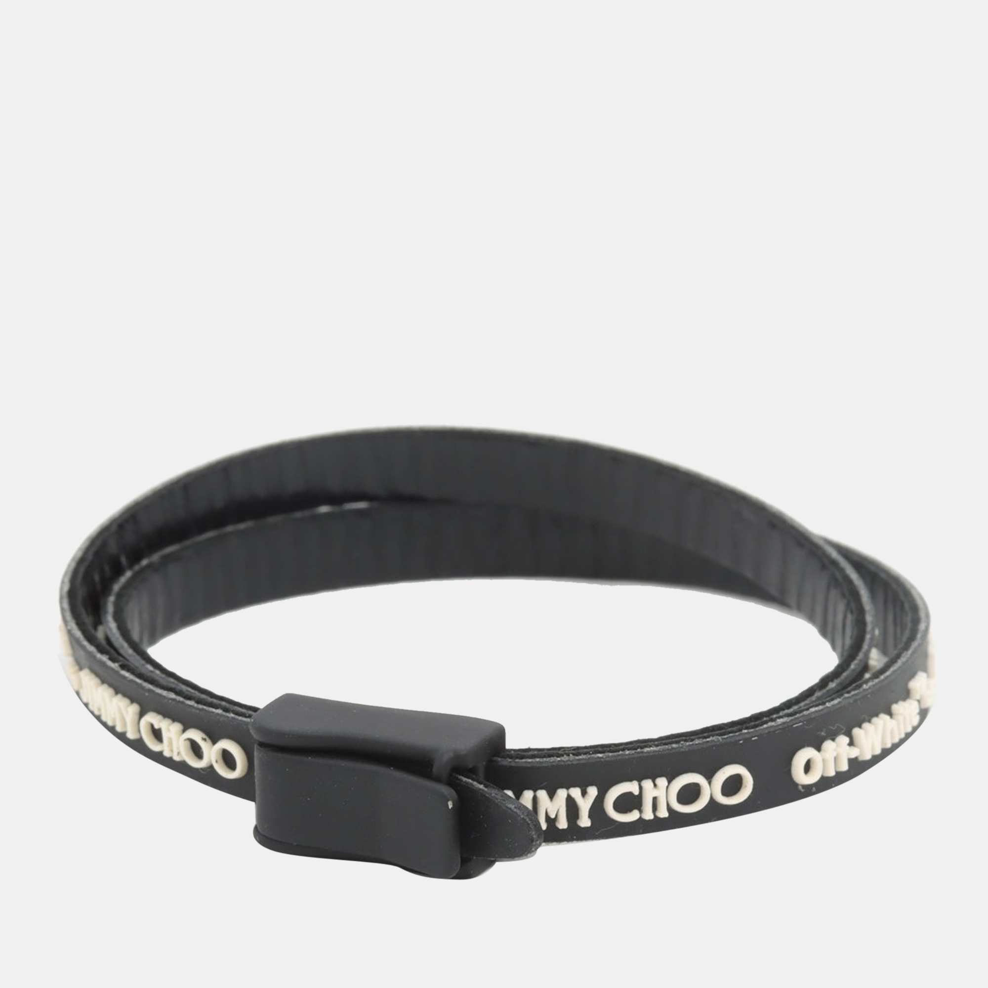 

Jimmy Choo Bracelet Rubber Black/White