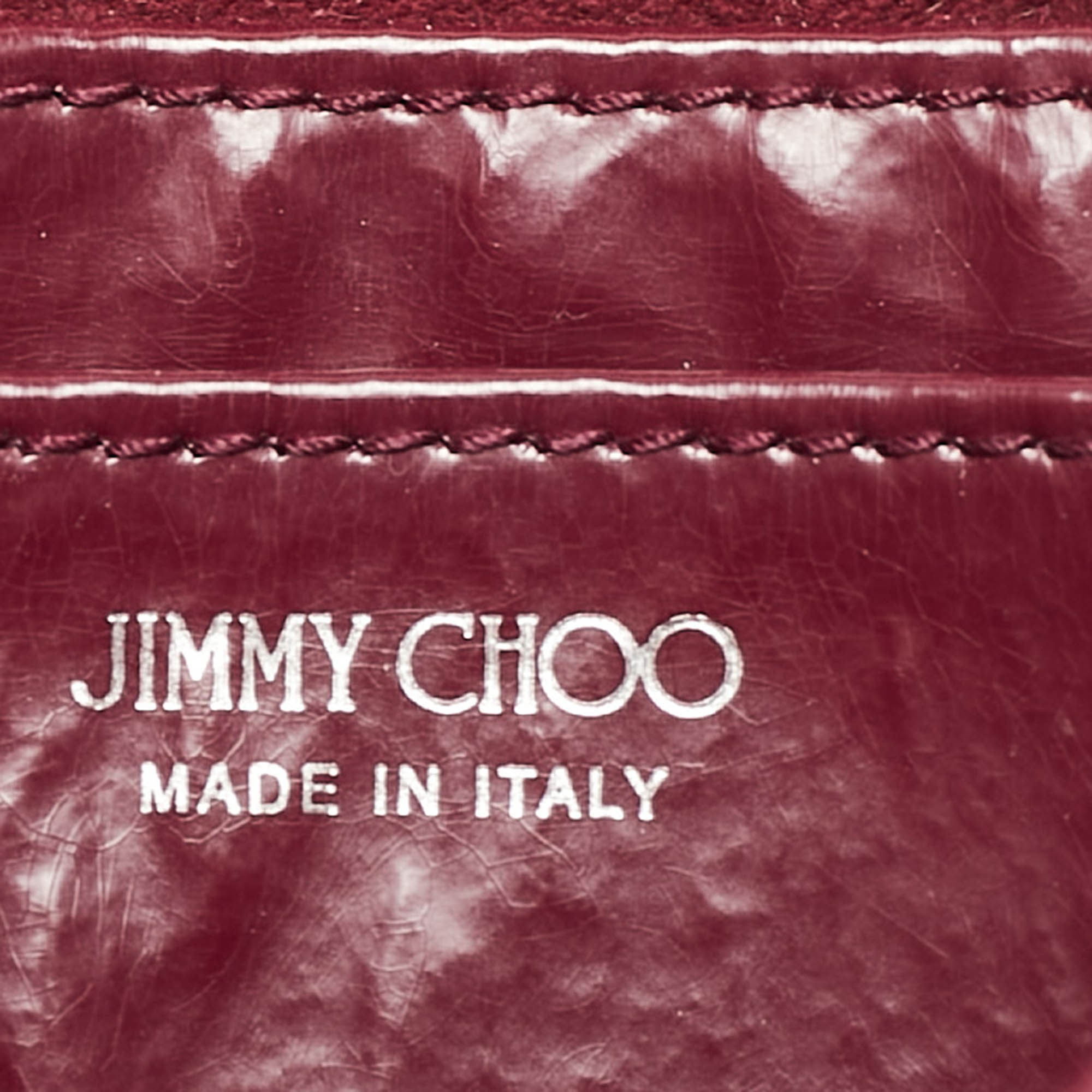 Jimmy Choo Candy Pink Mink Fur Lockett Envelope Mini Clutch 