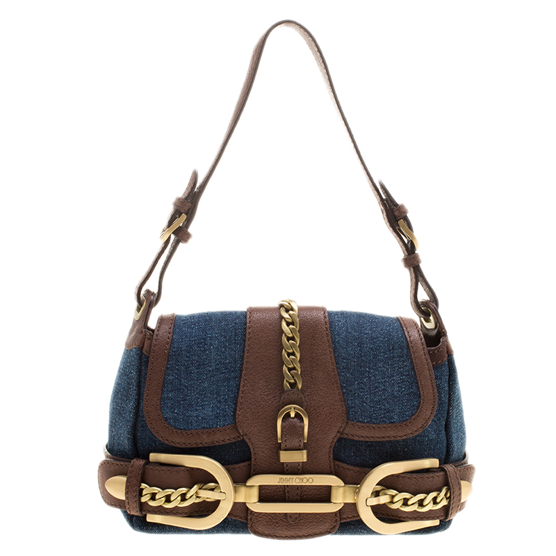 jimmy choo denim bag