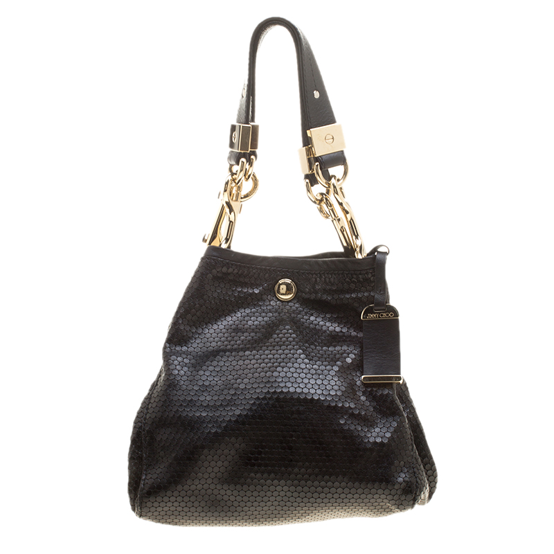 jimmy choo black purse