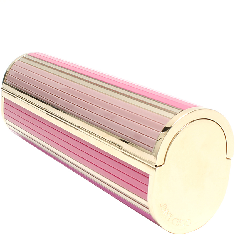 

Jimmy Choo Pink Hardware Clutch