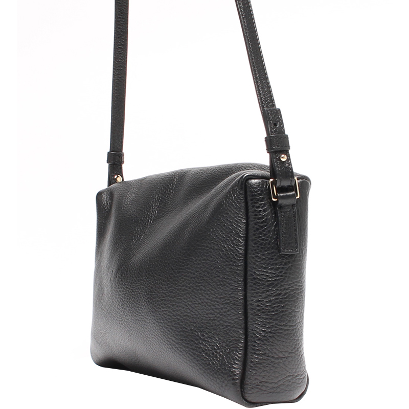 

Jimmy Choo Black Leather Shoulder Bag