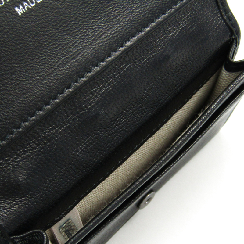 

Jimmy Choo Black Leather Nello Bifold Wallet