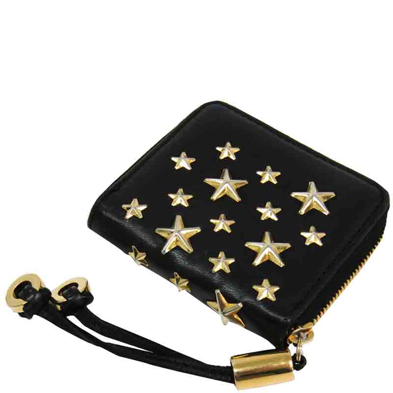 

Jimmy Choo Black Leather Penny Coin Purse