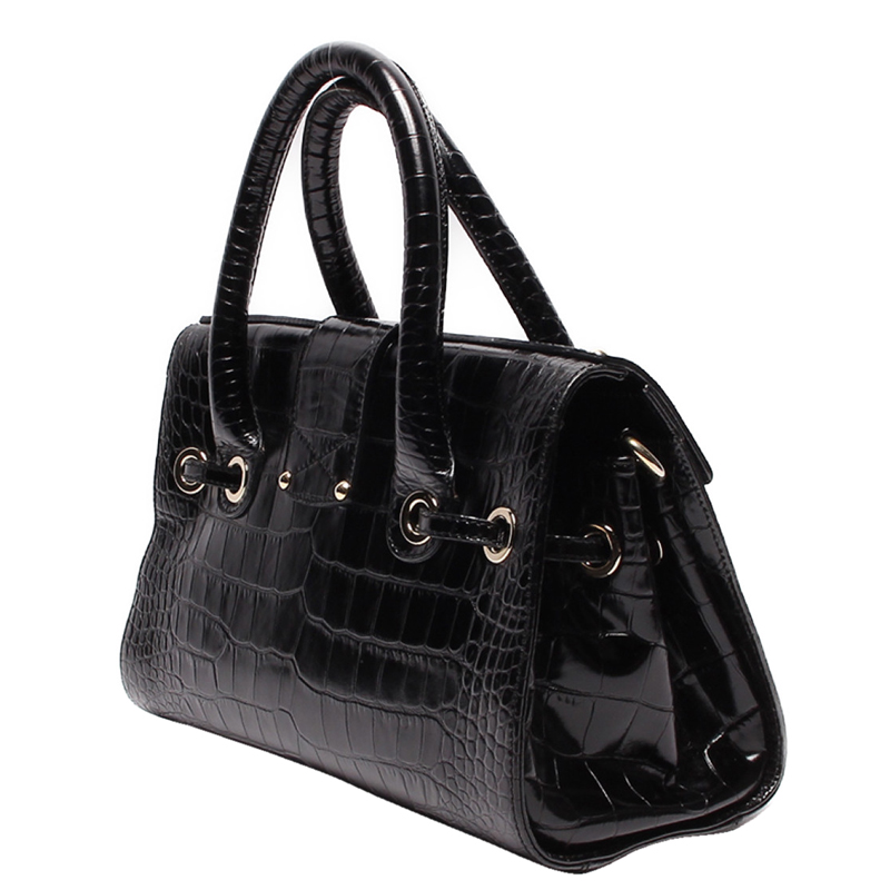 

Jimmy Choo Black Leather Rosalie Bag