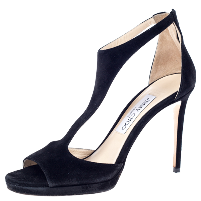 jimmy choo black suede