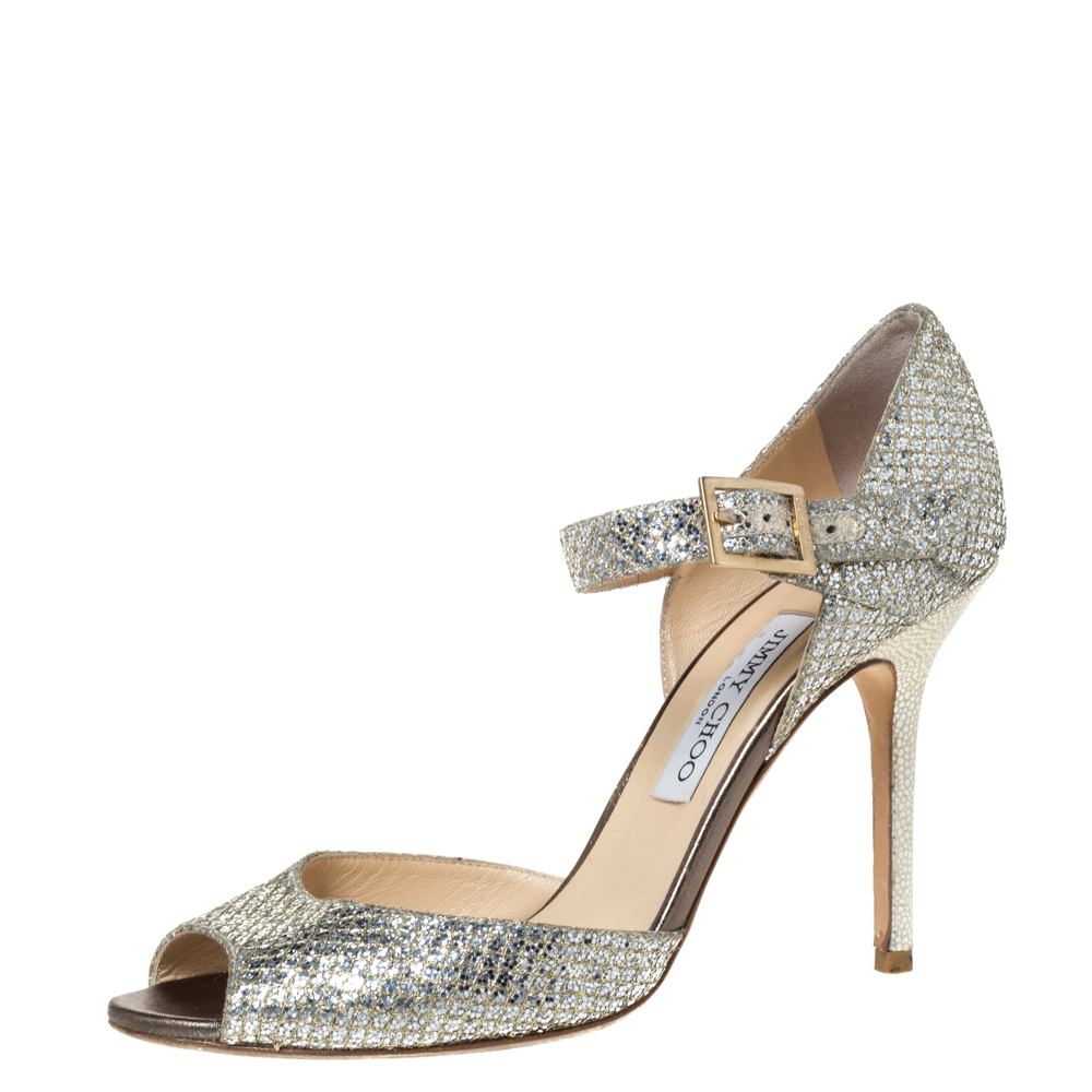 glitter lace up pumps