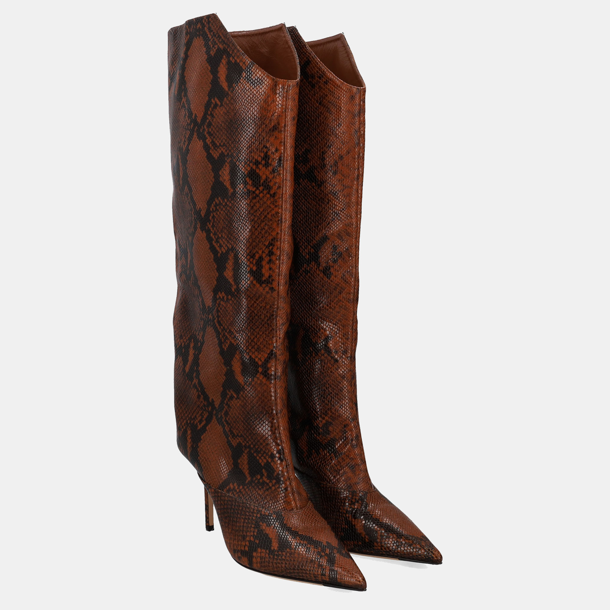 

Jimmy Choo Women's Leather Boots - Brown - EU