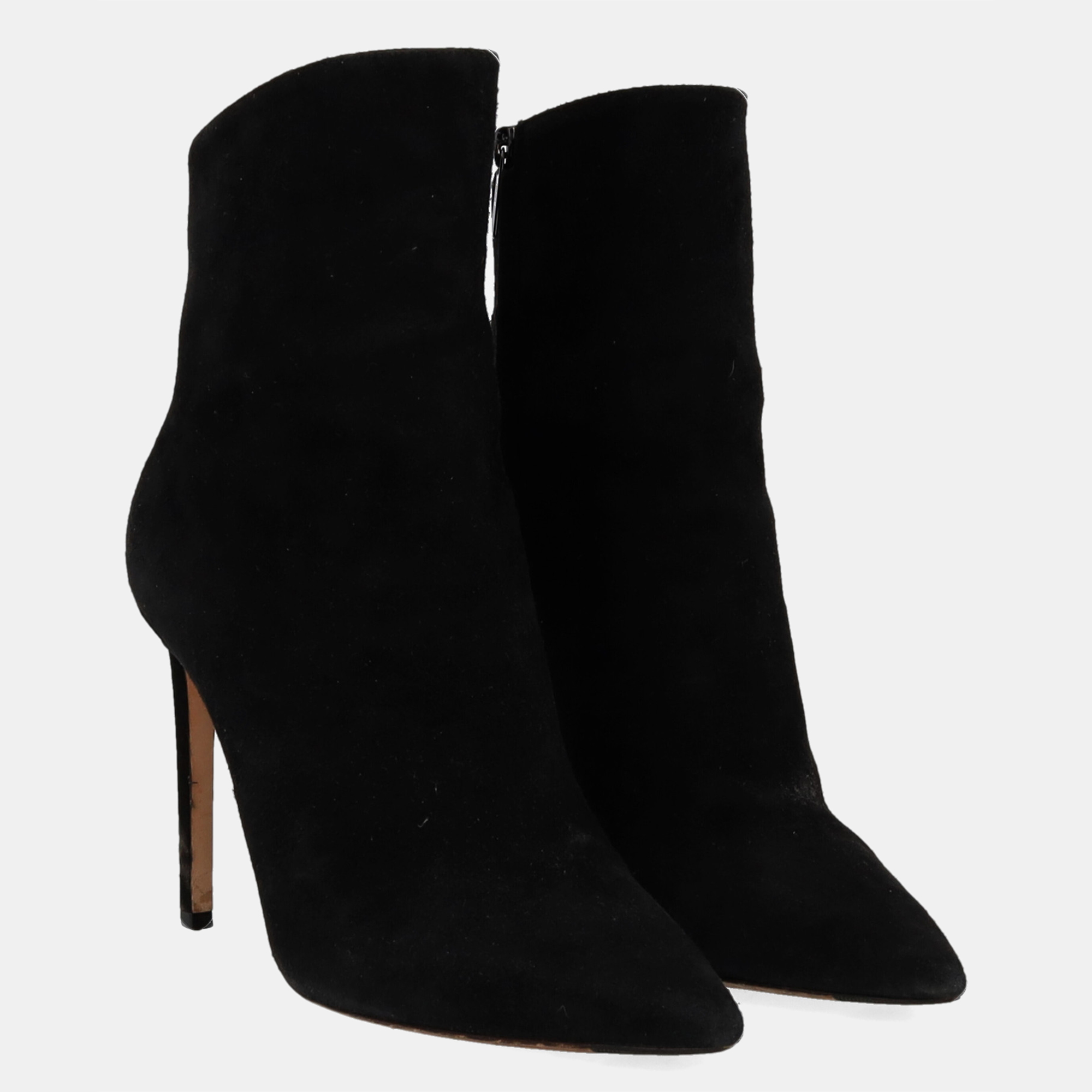 

Jimmy Choo Women's Leather Ankle Boots - Black - EU