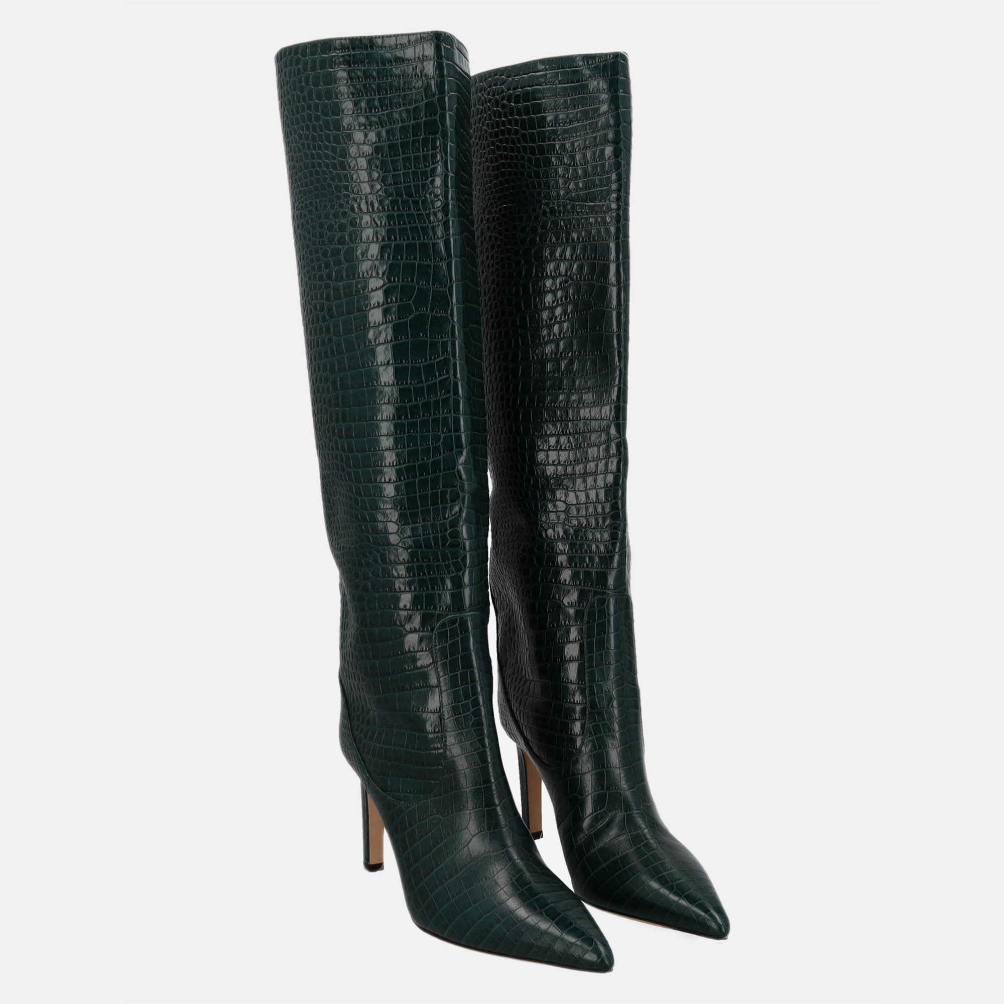 

Jimmy Choo Women's Leather Boots - Green - EU