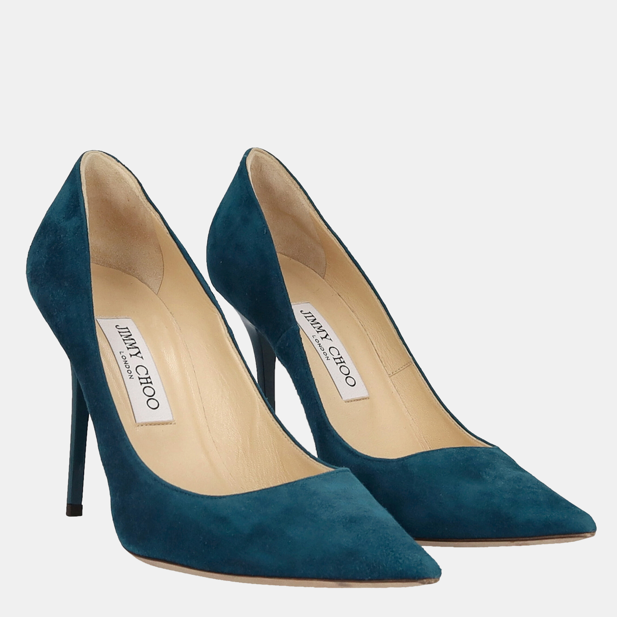 

Jimmy Choo Women's Leather Heels - Green - EU
