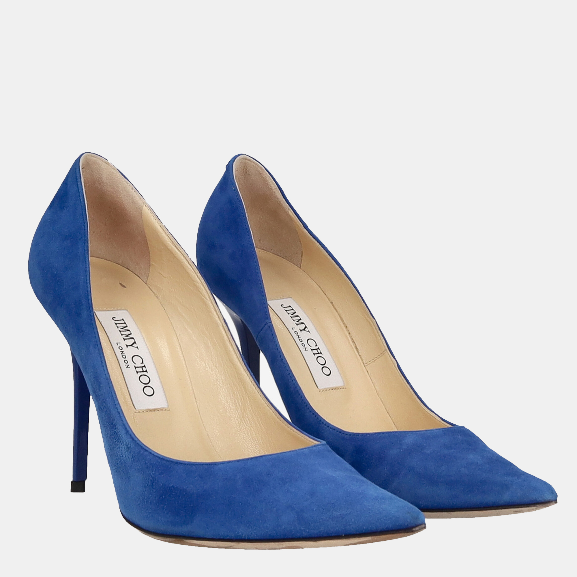

Jimmy Choo Women's Leather Heels - Blue - EU