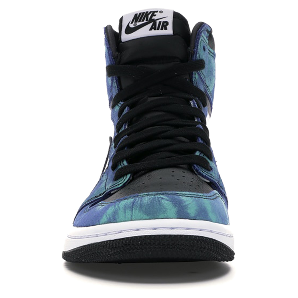 

Nike Jordan 1 High Tie Dye Sneakers Size EU  US 6W, Multicolor