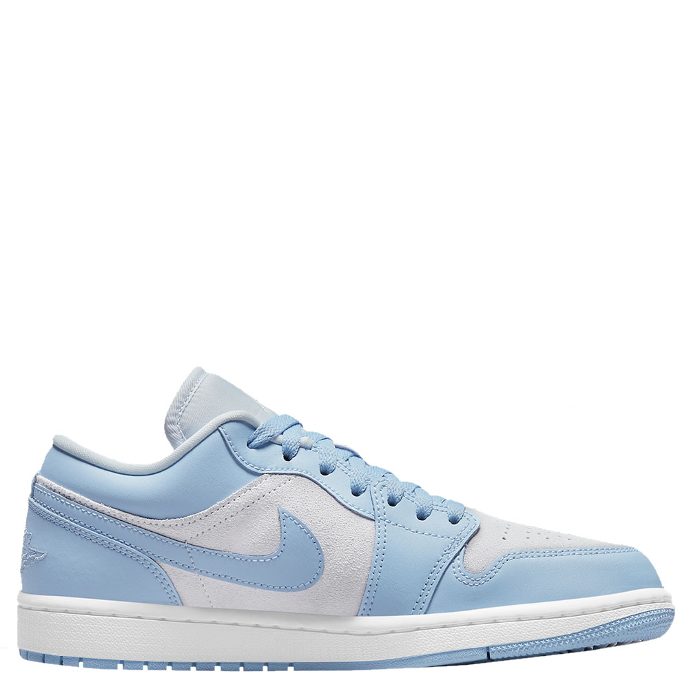 

Jordan 1 WMNS Low University Blue Sneakers Size US 9.5W (EU, Multicolor