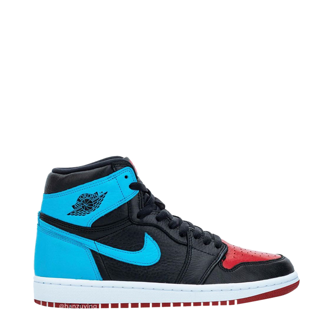 

WMNS Jordan 1 UNC/Chicago Leather Sneakers Size US 13.5W (EU, Multicolor