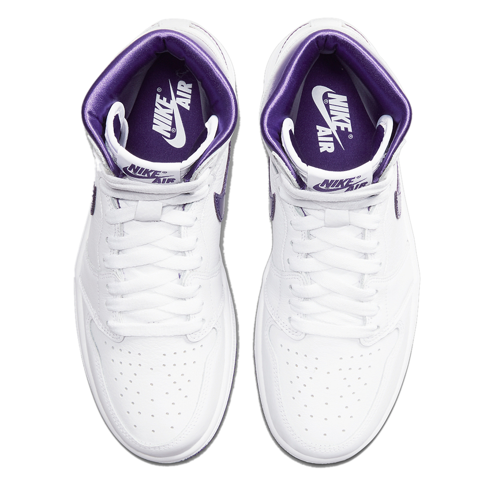 

Jordan WMNS Jordan 1 Purple Court Sneakers Size US 6.5W (EU