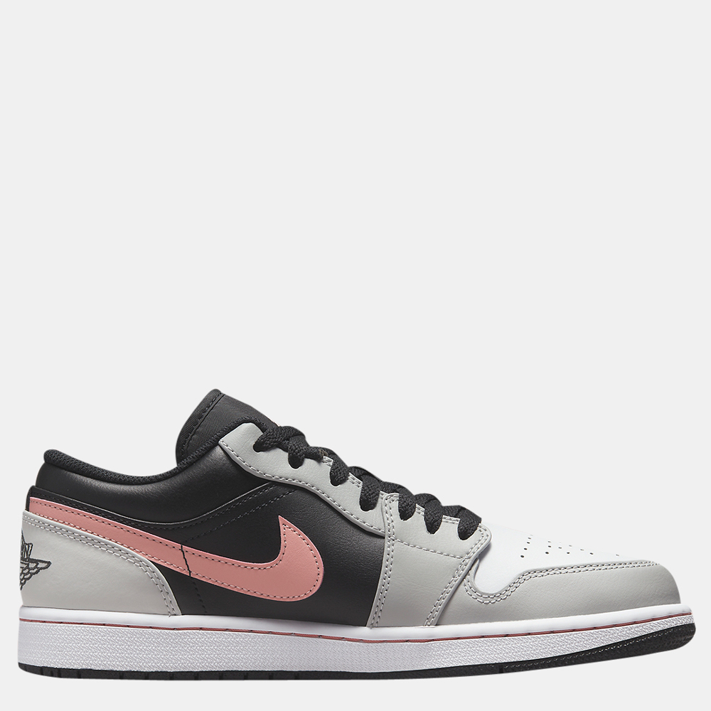

Jordan 1 Low Black Grey Pink Sneakers Size US 10.5W (EU 44.5)