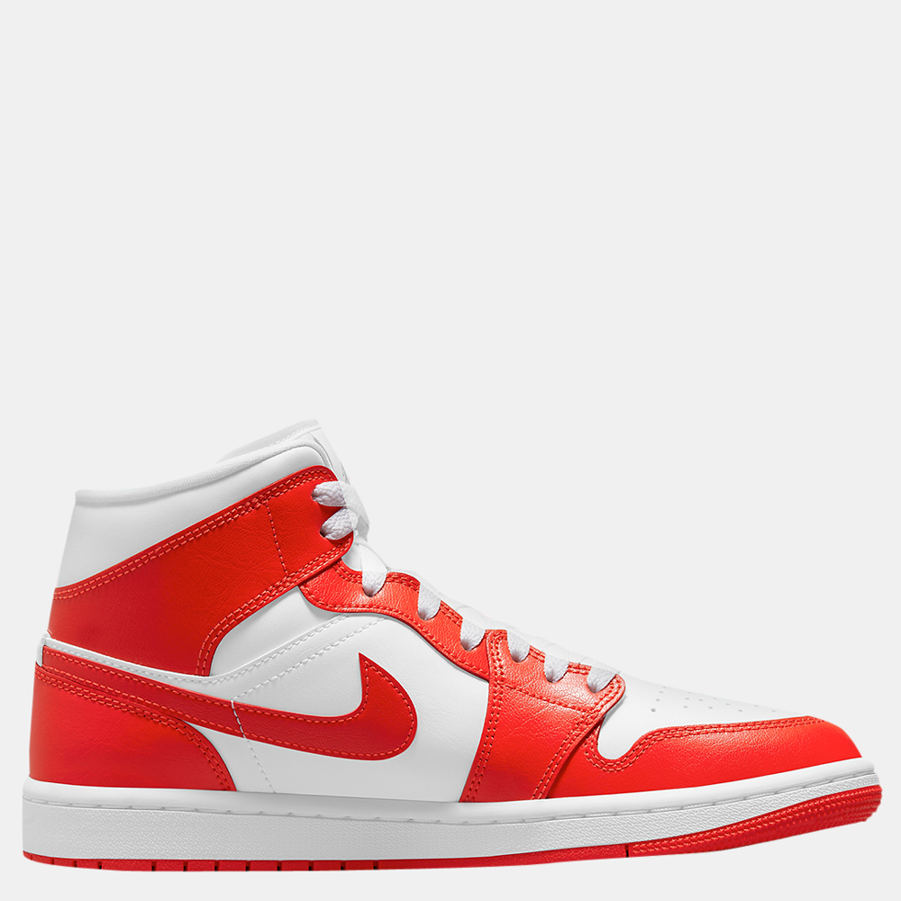 

WMNS Jordan 1 Mid Syracuse Sneakers Size US 9.5W (EU 41), Red