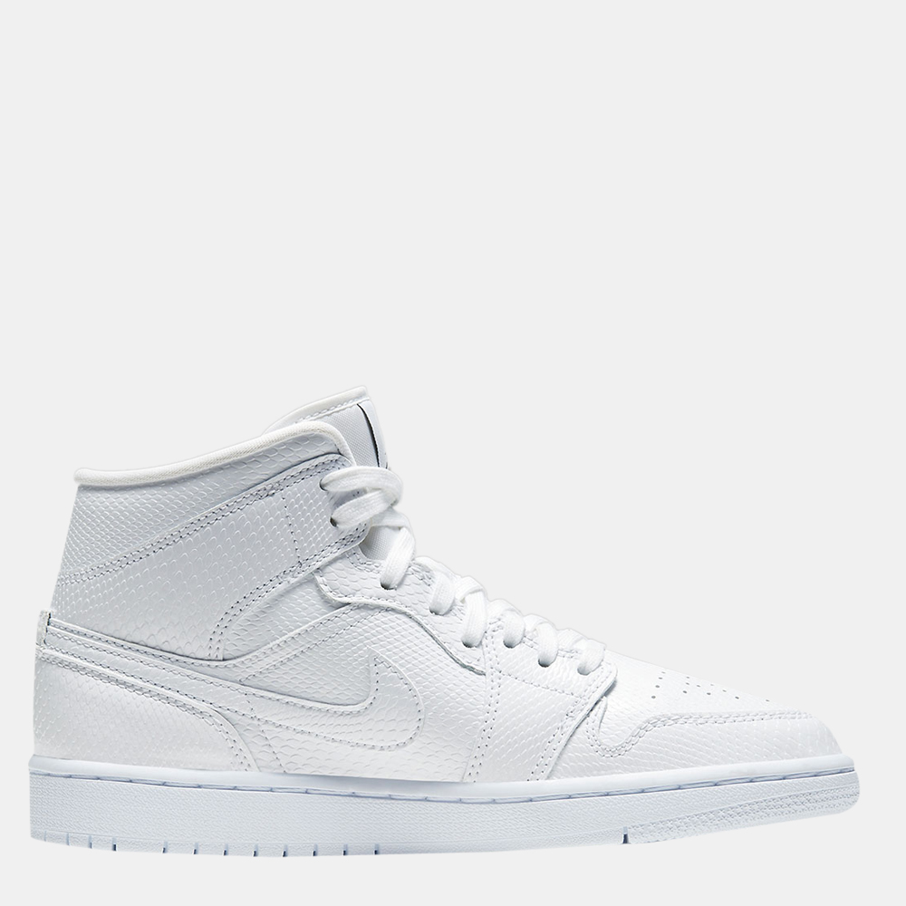 

WMNS Jordan 1 Mid White Snakeskin Sneakers Size US 11W (EU 43)