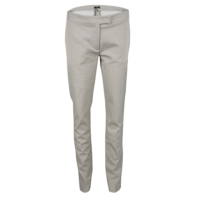 مملوكة مسبقًا بنطلون جوزيف قصة إعتيادية فينلي كومباكت نيو قطن بيج لوزي M