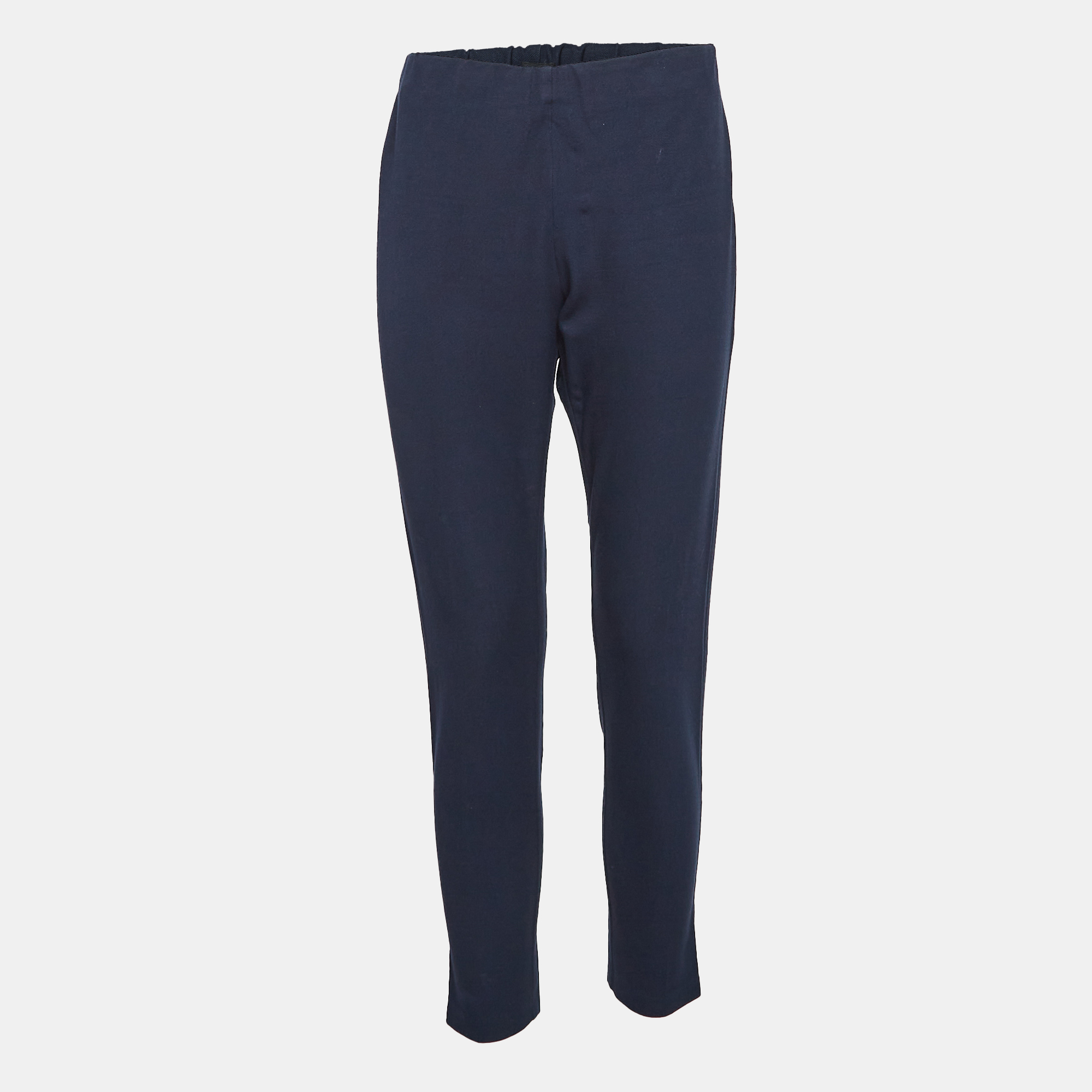 

Joseph Navy Blue Stretch Gabardine Ankle Length Pants M