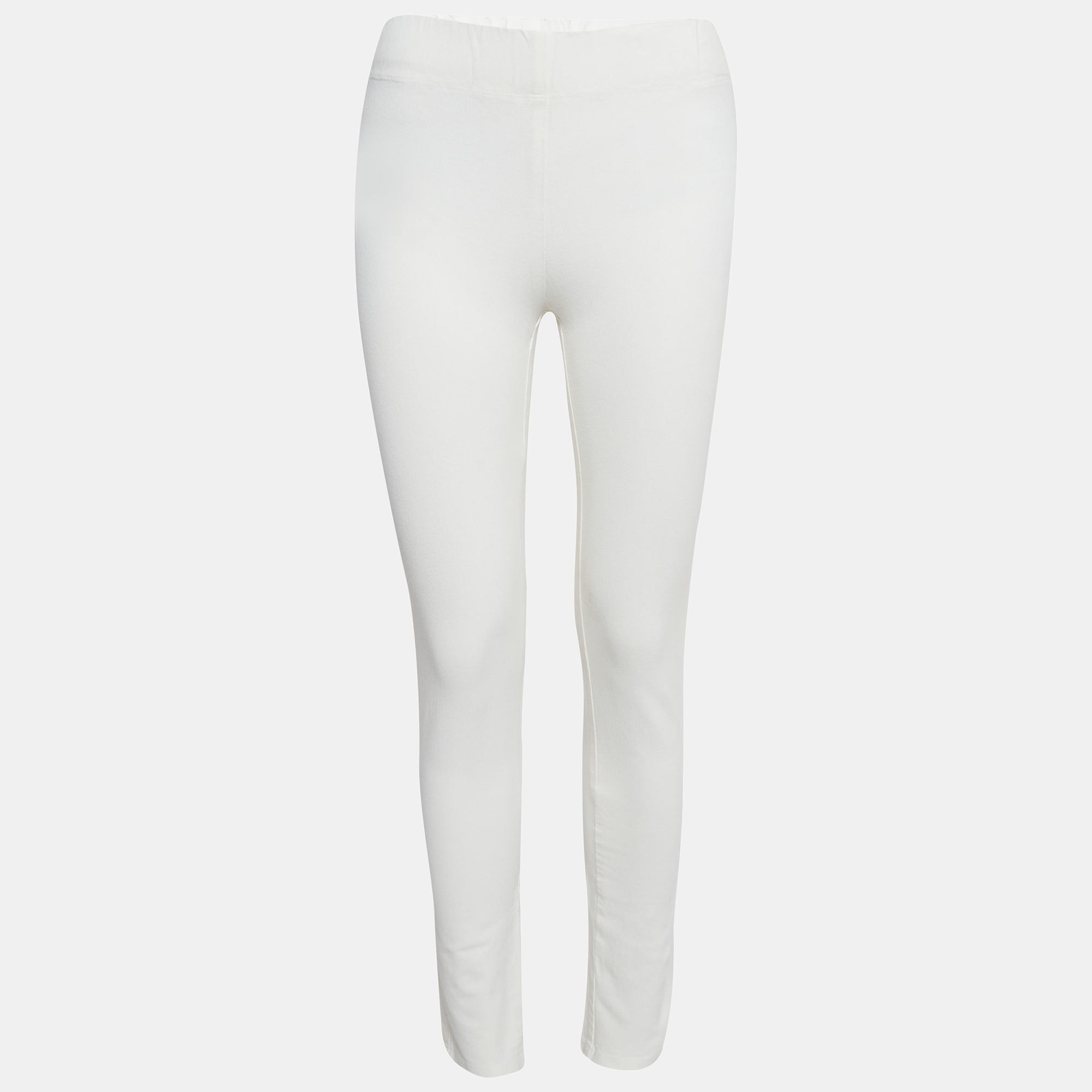 

Joseph White Gabardine Tight Fit Leggings M