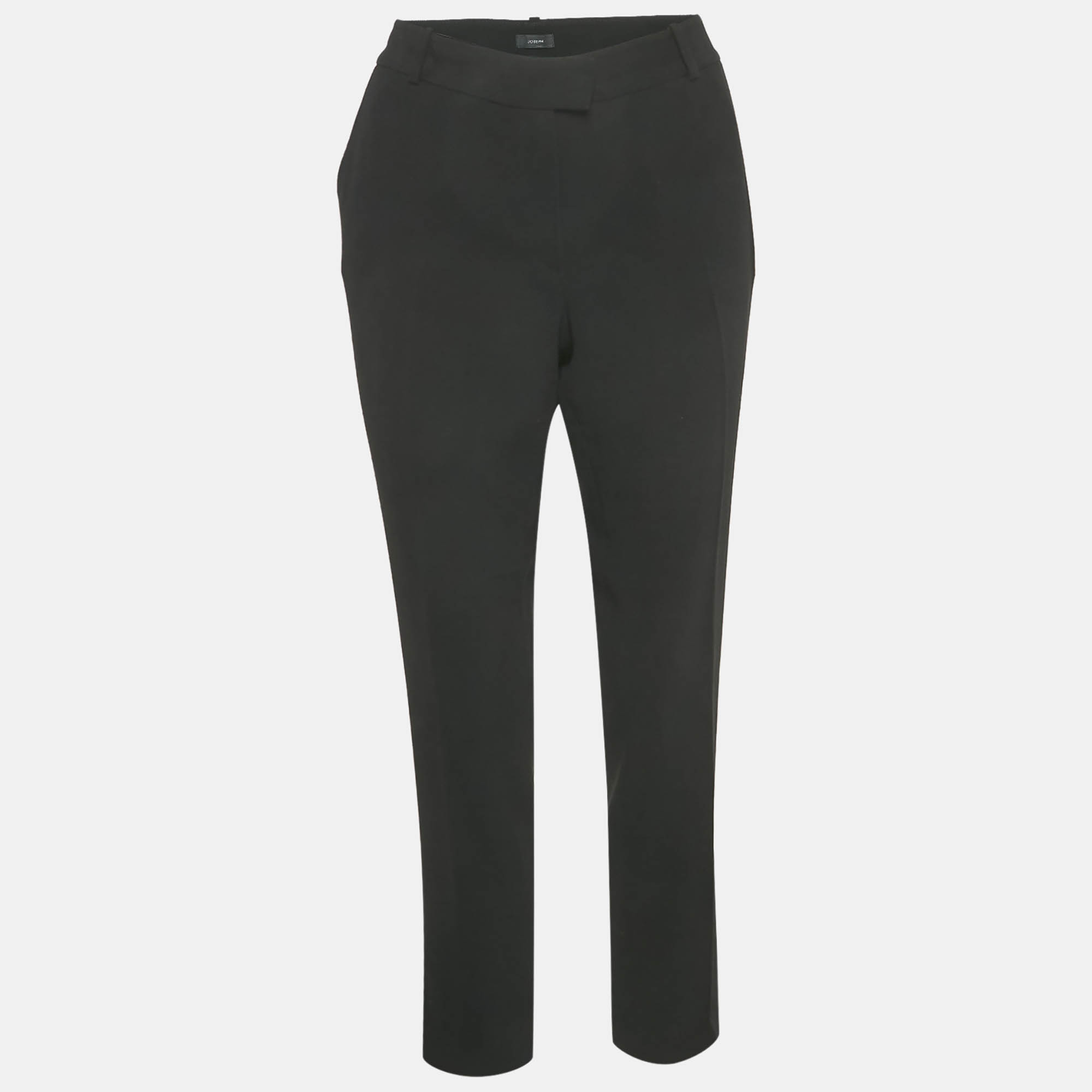 

Joseph Black Crepe Trousers M