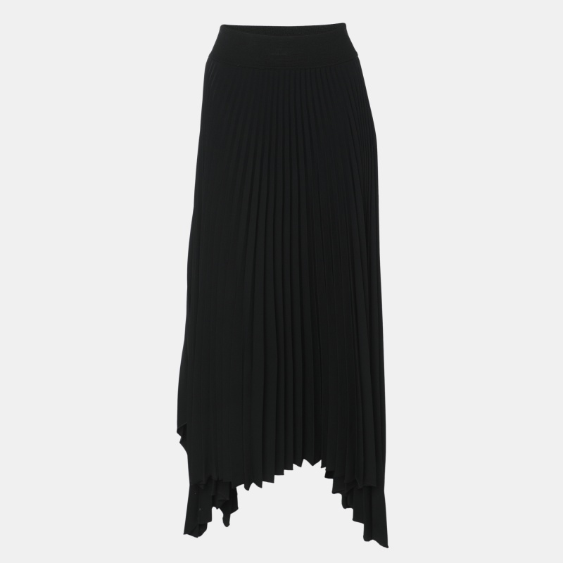 

Joseph Black Plisse Pleated Skirt M