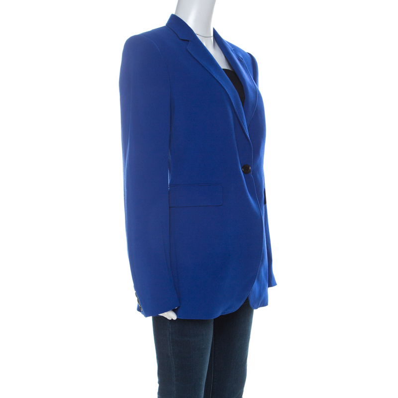 

Joseph Blue Crepe Classic Blazer