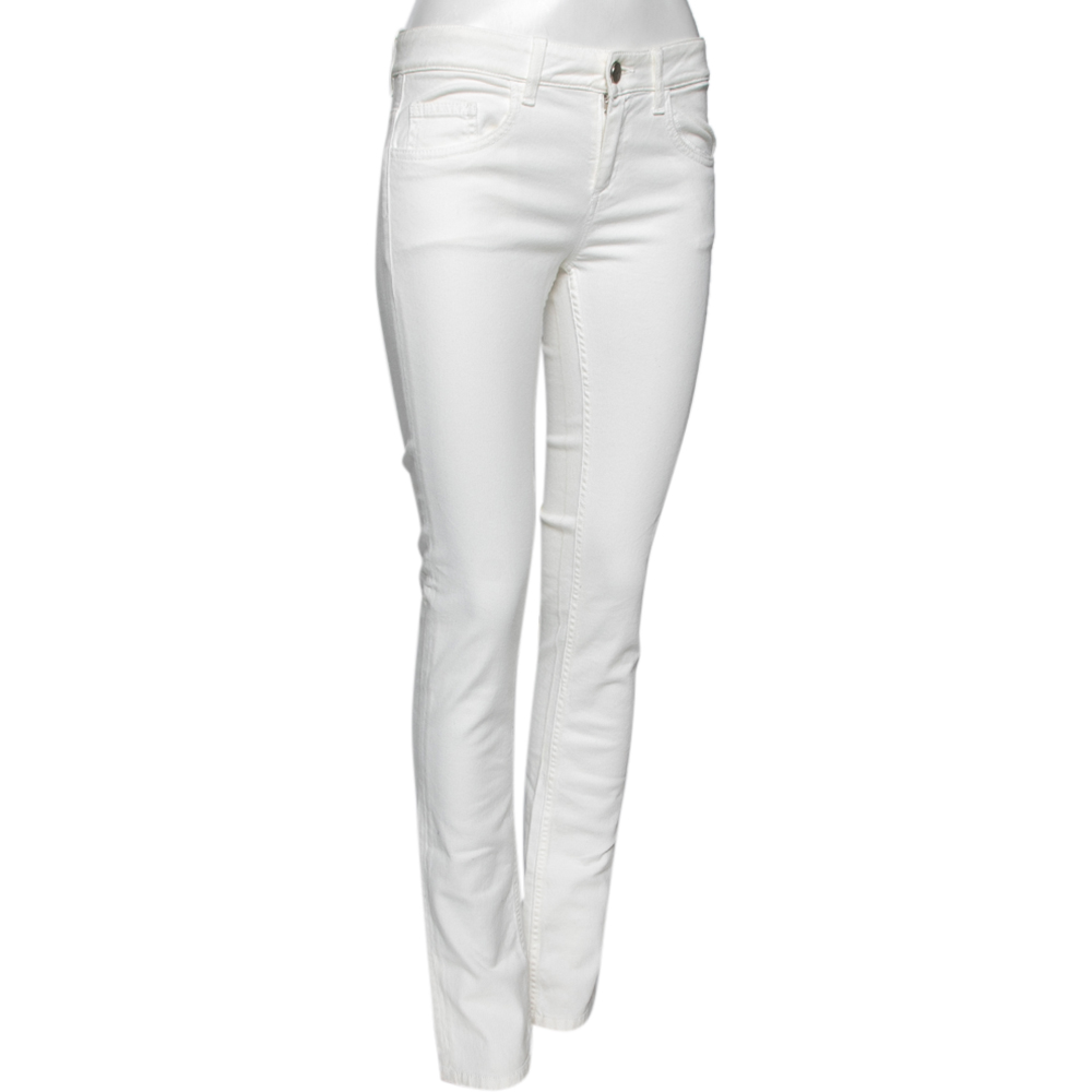 

Joseph White Denim Straight Fit Trouser