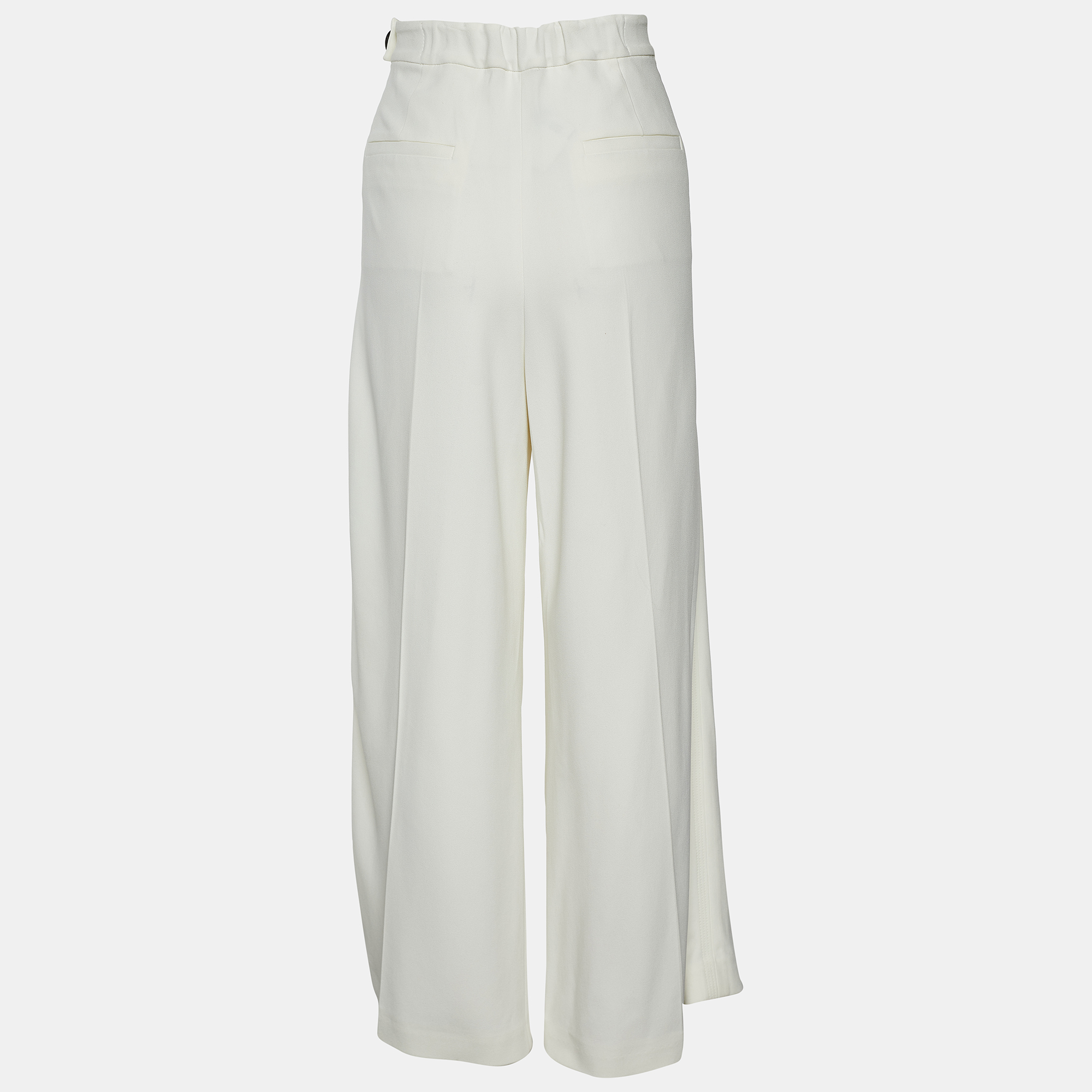 

Joseph White Crepe Wide Leg Trousers /Waist 32
