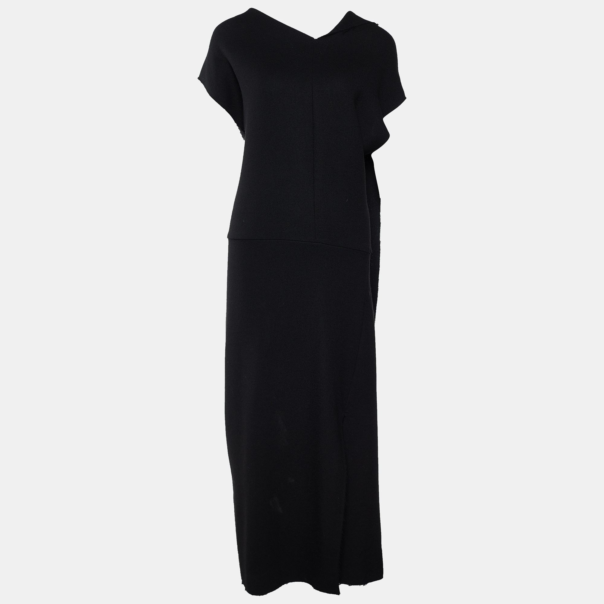 

Joseph Black Wool Layered Dress