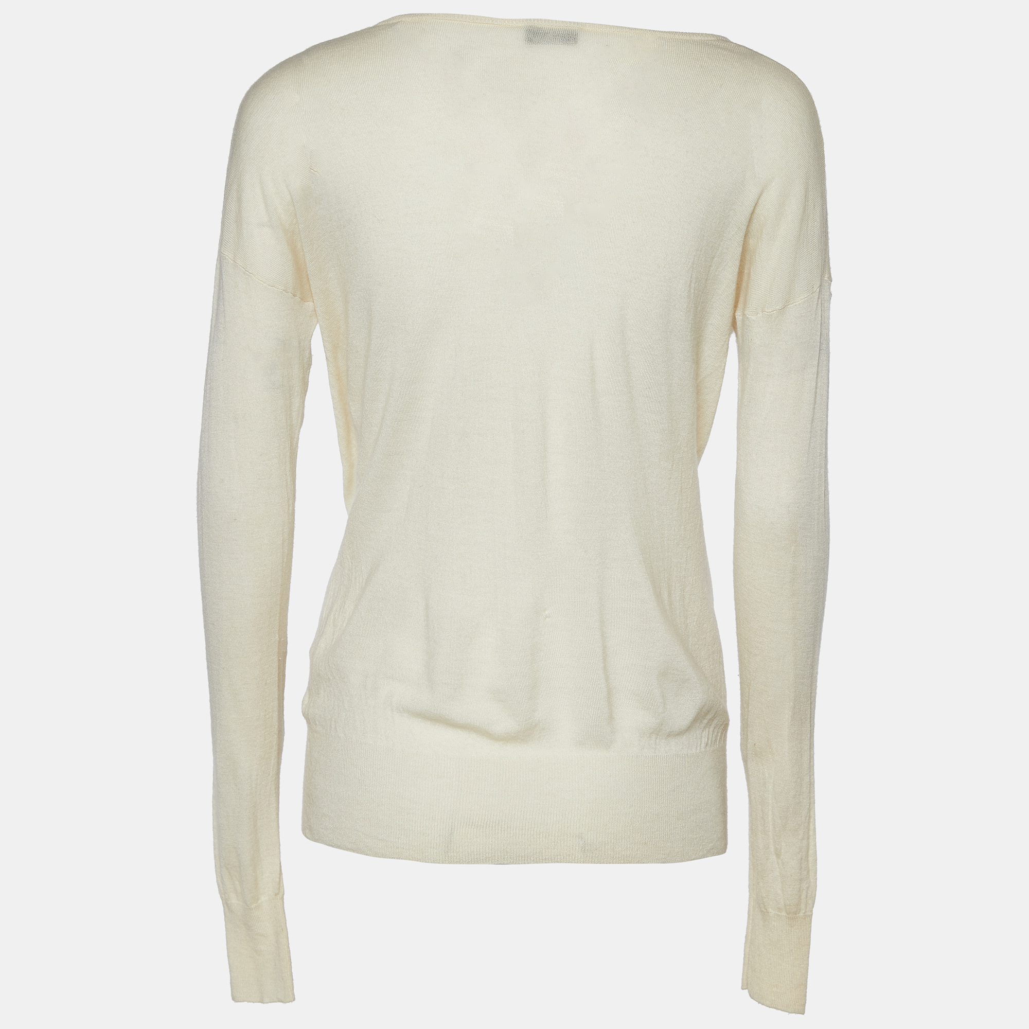 

Joseph Cream Cashmere V-Neck Sweater
