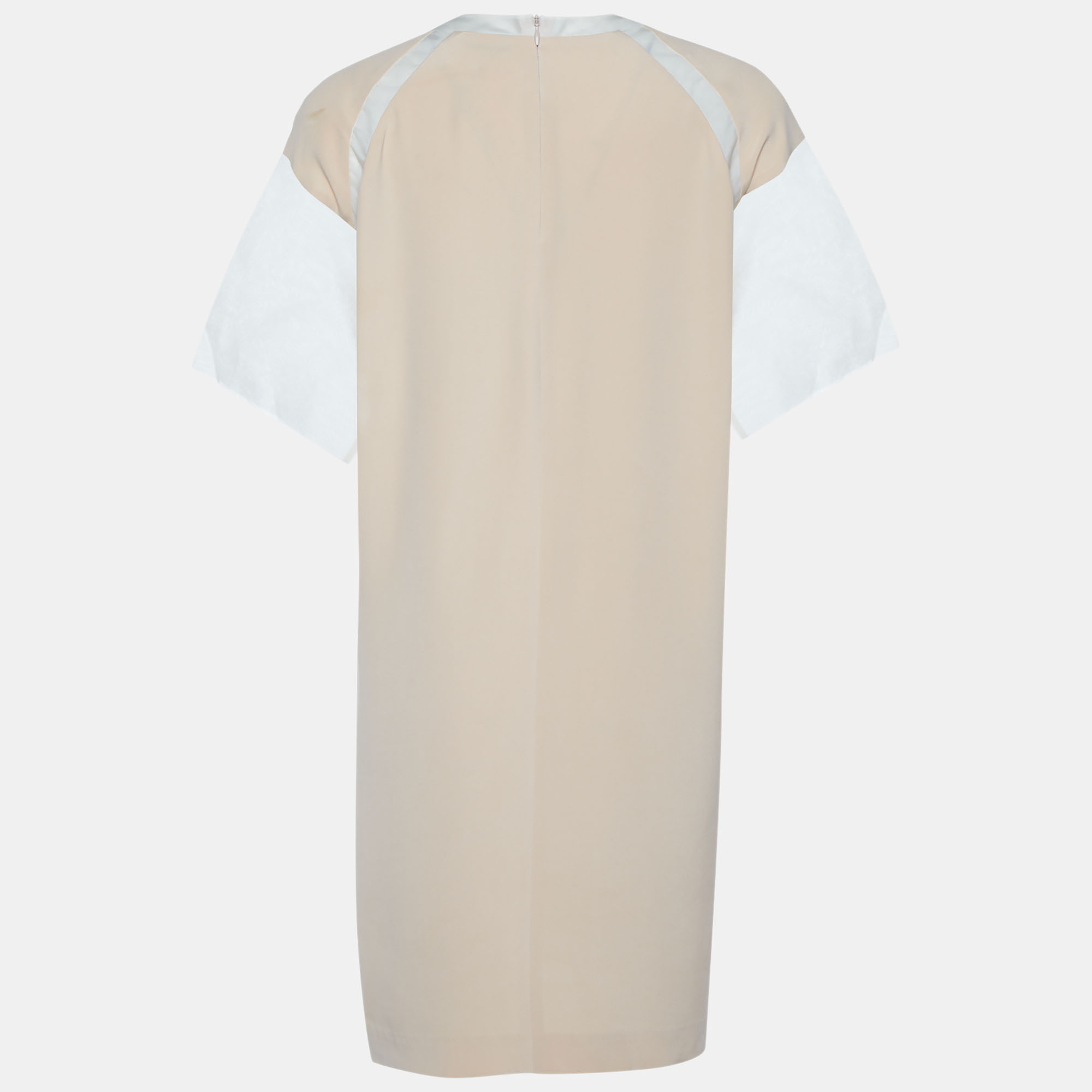 

Joseph Light Pink Silk & Organza Detail Shift Dress