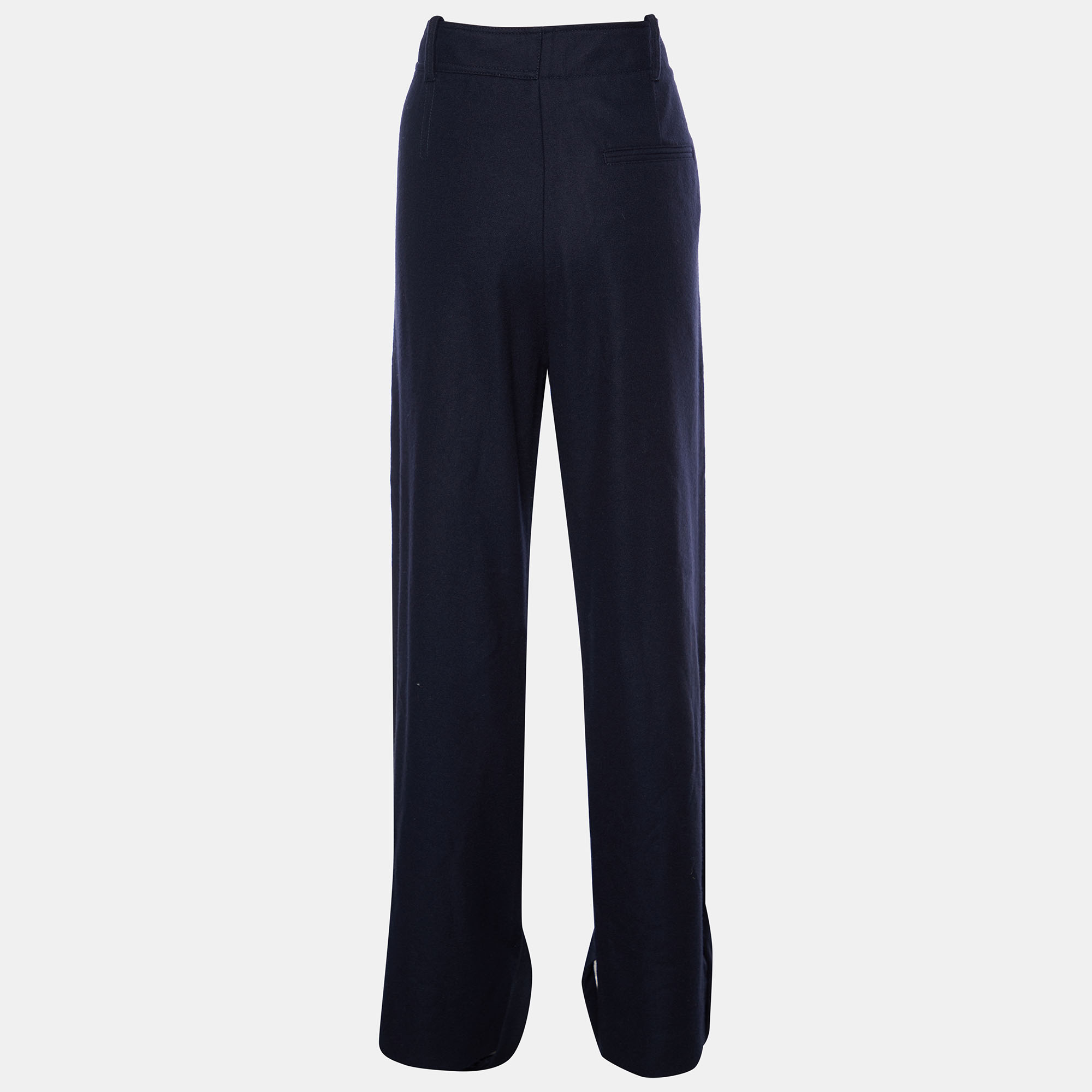 

Joseph Navy Blue Light Felt Birkeland Trousers