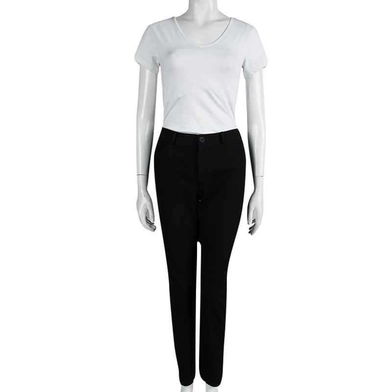 

Joseph Black Stretch Denim Boot Cut Trousers
