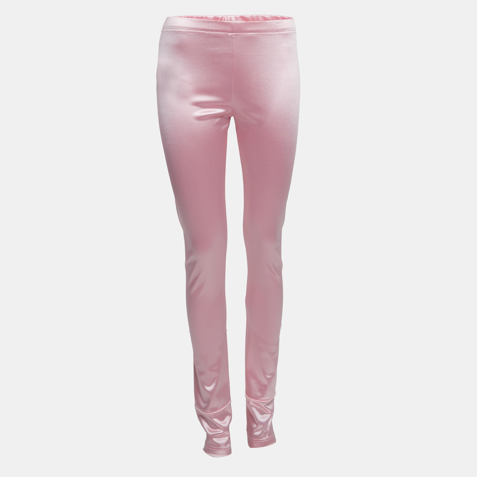 

Junya Watanabe Commes Des Garcons Pink Jersey Leggings L