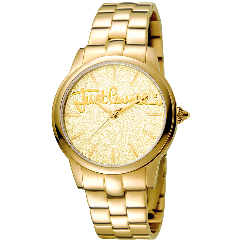 

Just Cavalli Champagne Gold Plated Stainless Steel Glam Chic JC1L006M0095 Women's Wristwatch