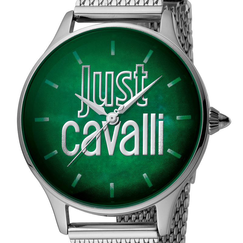 

Just Cavalli Green Stainless Steel JC1L032M0095 Women's Wristwatch