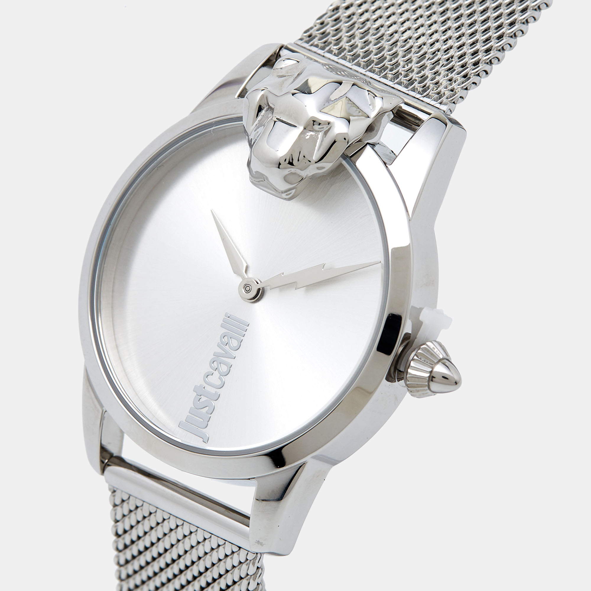 

Just Cavalli Silver Stainless Steel JC1L057M0355 Women's Wristwatch