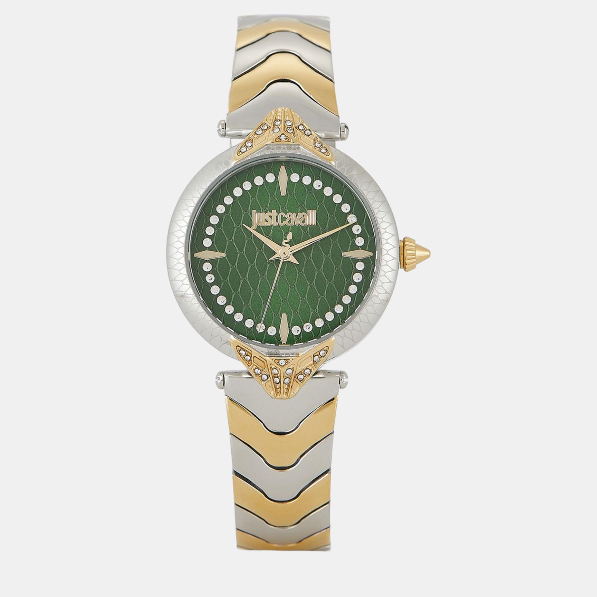 Pre-owned Just Cavalli Multicolor Steel Watch
