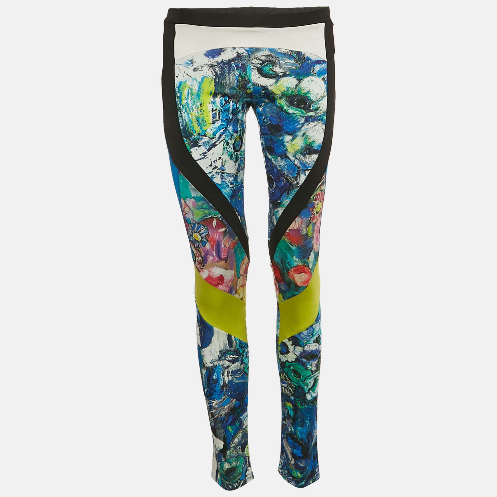 

Just Cavalli Multicolor Printed Jersey Leggings M